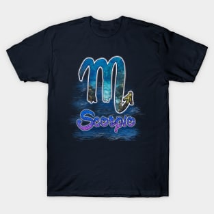 Scorpio Zodiac sign T-Shirt